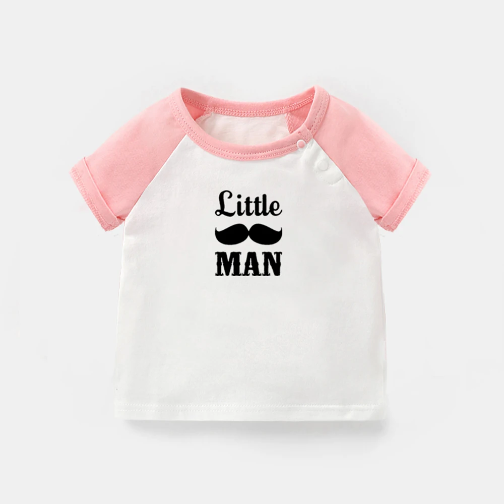

Little Man Stash Lifes Better at the Beach Design Newborn Baby T-shirts Toddler Graphic Raglan Color Short Sleeve Tee Tops