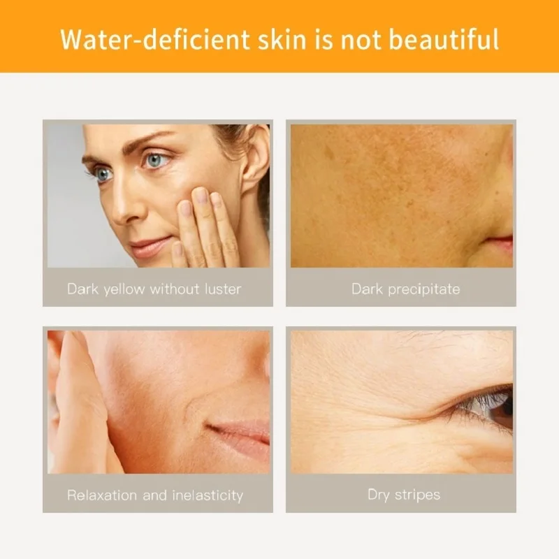 

10000PCS DDP By Sea Vitamin C Skin Rejuvenation Beauty Face Mask Moisturizing Exquisite Gloss Firm Hydrating Whitening