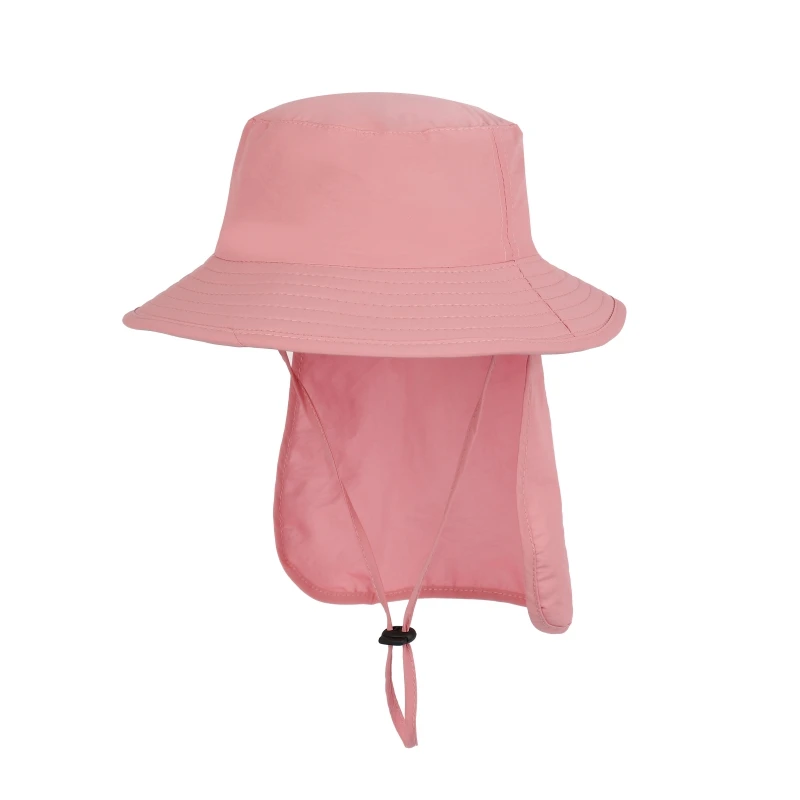

Fishing Hat Cap Toddler Boys Girls Summer Sun Hat UV50+ Bucket Hats With Quick-Dry Neck Flap Cap Summer Beach Hat Kids