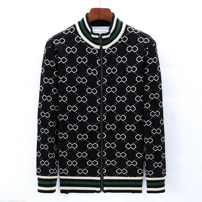 

Top Grade Knitted Sweater Men Autumn Winter Brand Fashion Men Cardigan Sweaters Street wear Casual Coats Jacket Mens Clothing
