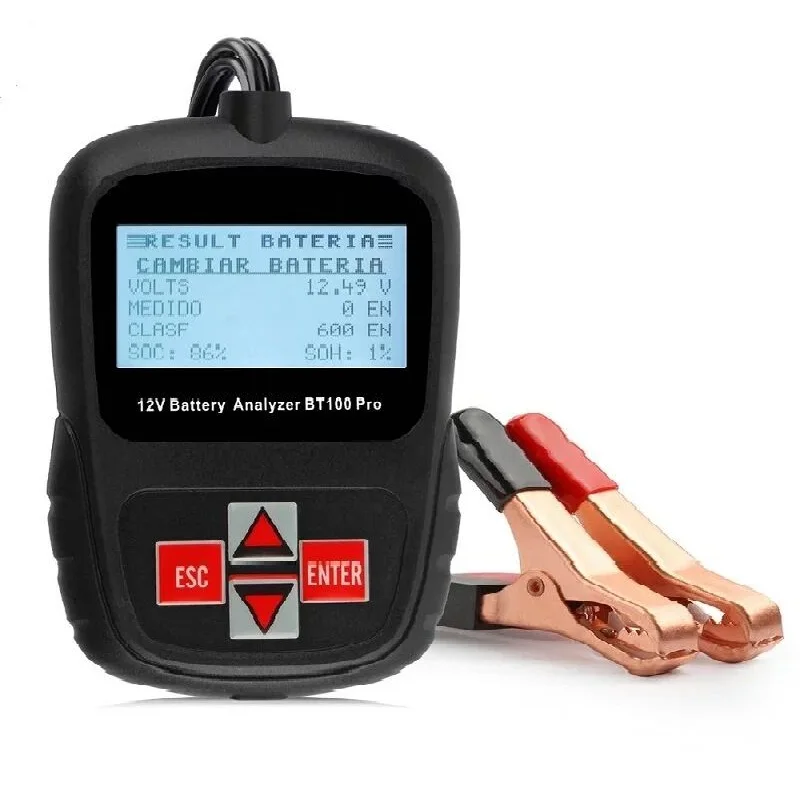 Тестер автомобильного аккумулятора FOXWELL BT100 PRO 6 в 12 В для утопленного AGM GEL от 100 до