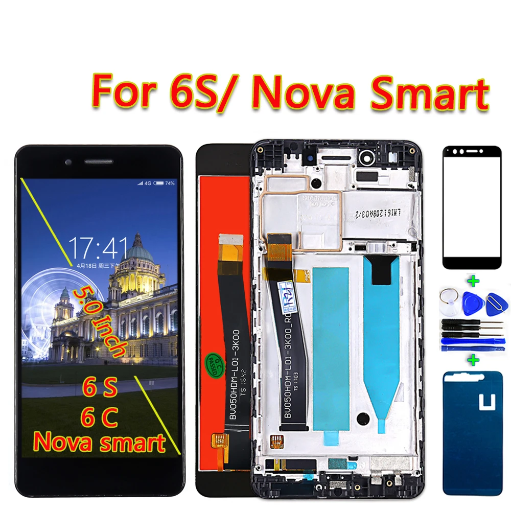 Для Huawei Honor 6C DIG L01 ЖК дисплей Nova Смарт L21 L21HN сенсорный экран 5 0 дюймов дигитайзер