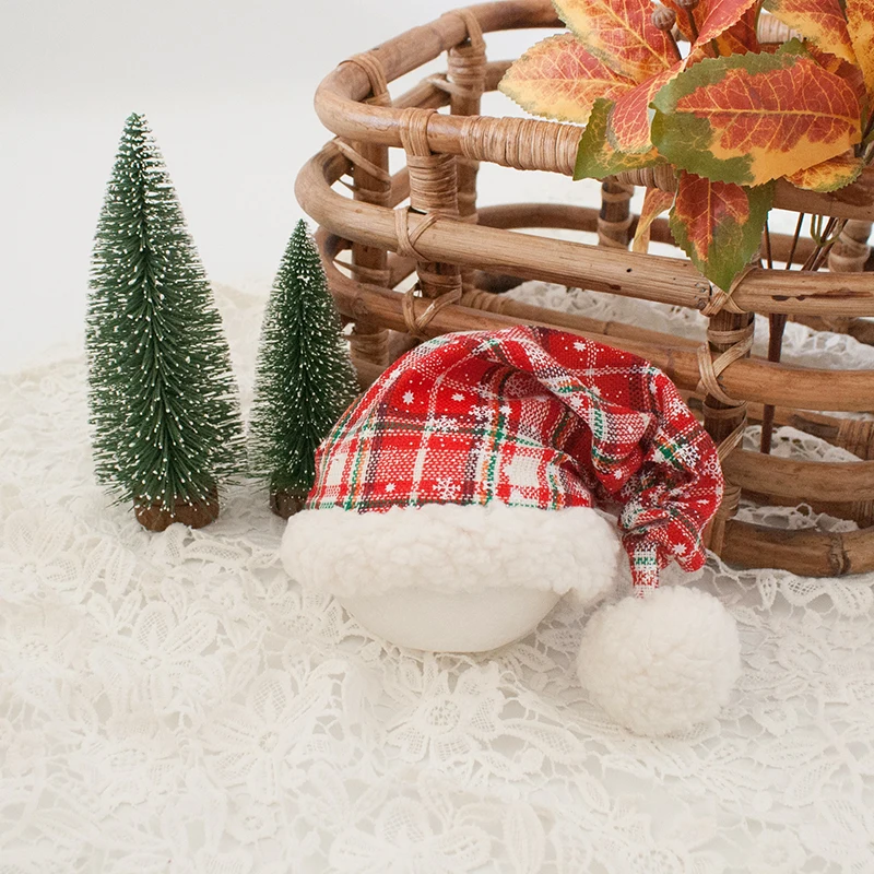 Рождественские реквизиты для фотосъемки новорожденных в виде снежинок