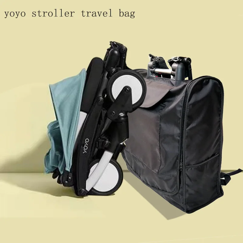 Дорожная сумка чехол для переноски детской коляски рюкзак из ткани Оксфорд