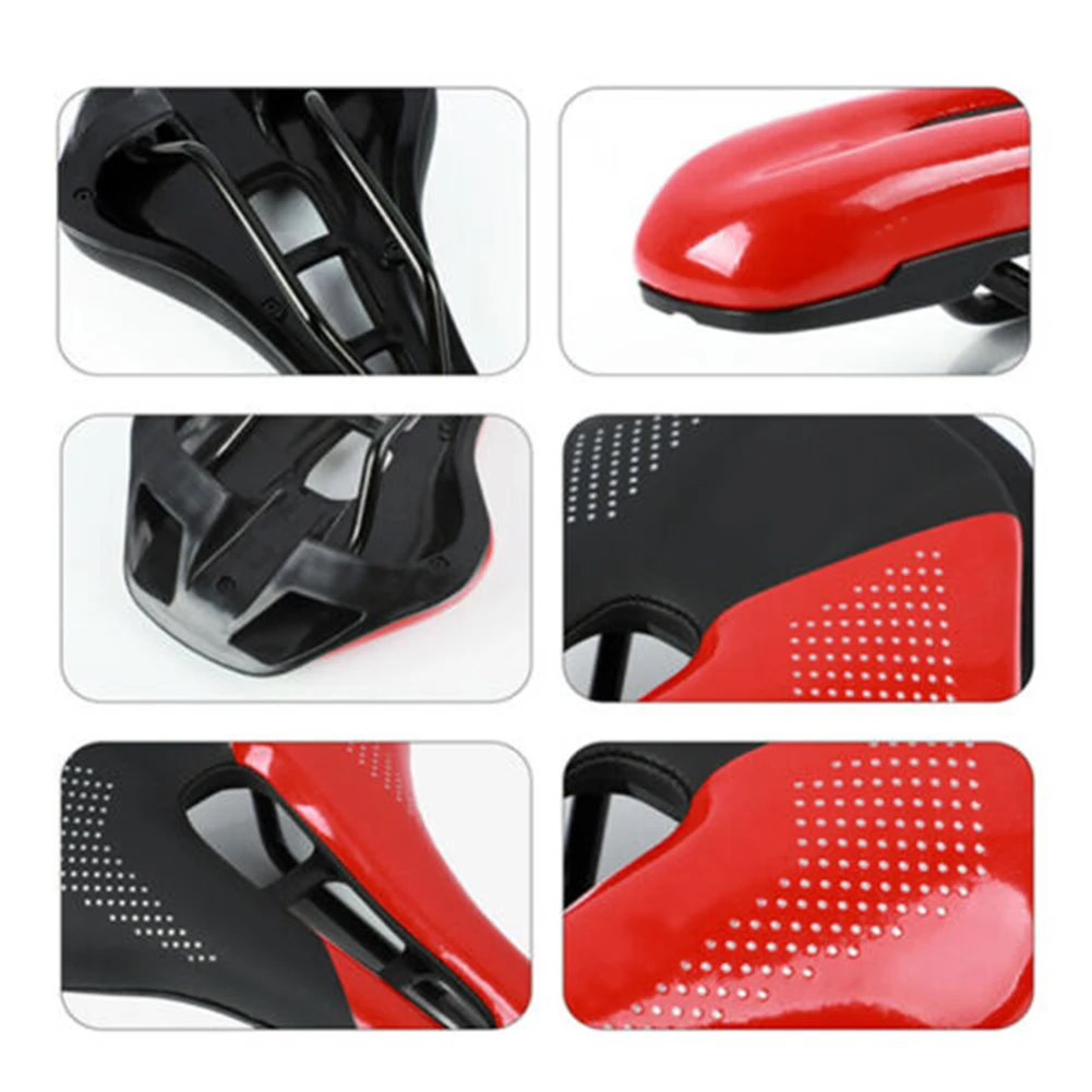 

2020 Bike Cycling Road Mountain Bicycle Cushion Seat Saddle Anti-skid Soft Saddle N66