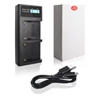 Зарядное устройство PALO NP-F970 NP-F960, ЖК-дисплей, двойное зарядное устройство для Sony NP F970 F960 F550 F570, Аккумулятор для камеры
