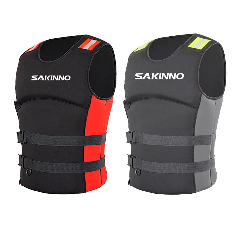 

Adults Neoprene Life Vest Water Sports Fishing Water Ski Surfing Swimming Kayaking Boating Drifting Jacket Safety Swimsuit