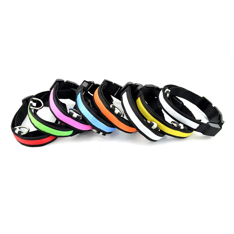 Светодиодный собачий ошейник с водонепроницаесветильник кой для маленьких