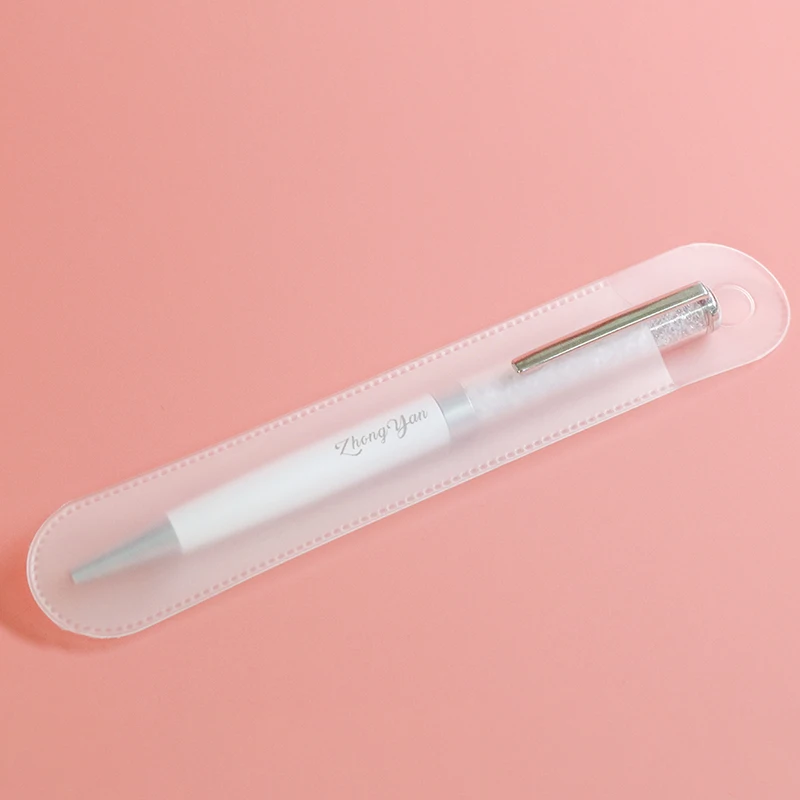 

1PC Antique Abs Fountain Pen Bag Single Pen Holder Pencil Case