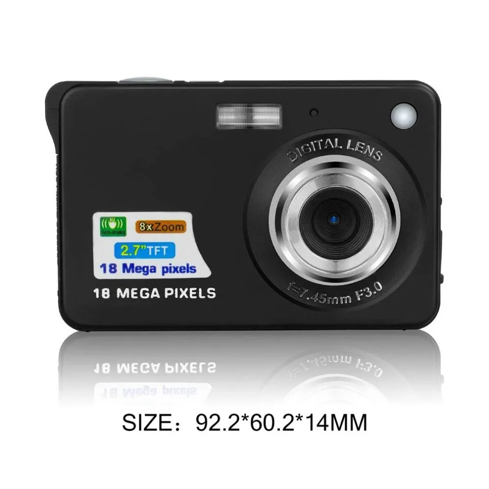 2 7 дюймов ультра-тонкая 18 МП Hd цифровая камера детская видеокамера Цифровая