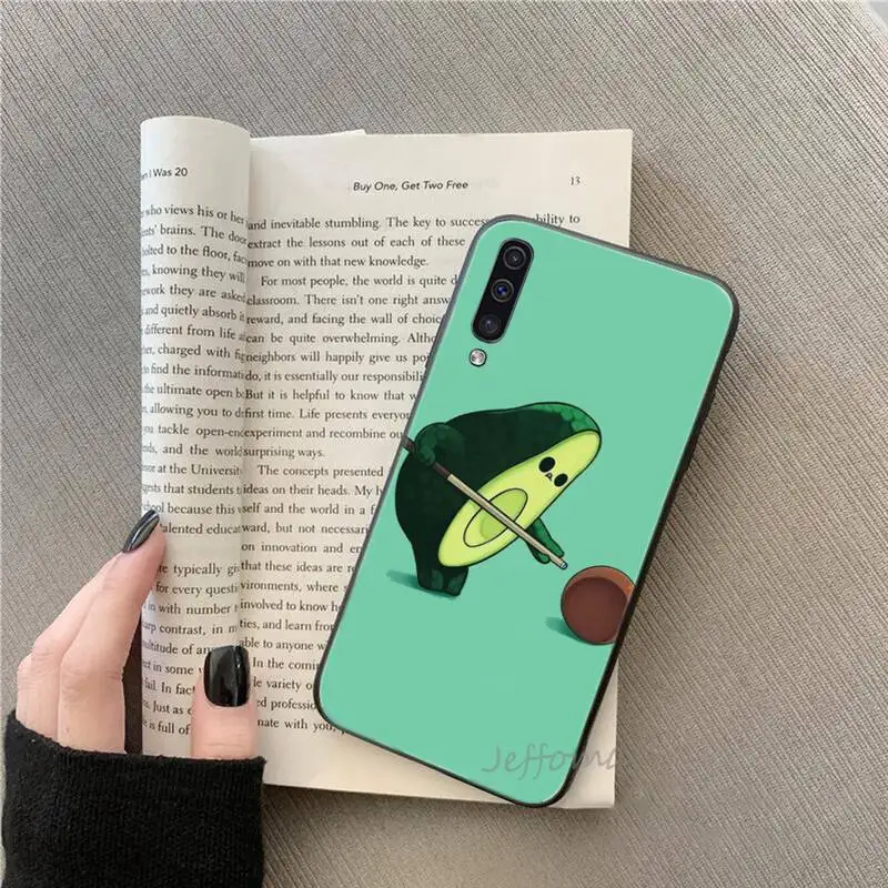 

avocado aesthetic cute fashion Phone Case For Samsung galaxy S 7 8 9 10 20 edge A 6 10 20 30 50 51 70 note 10 plus