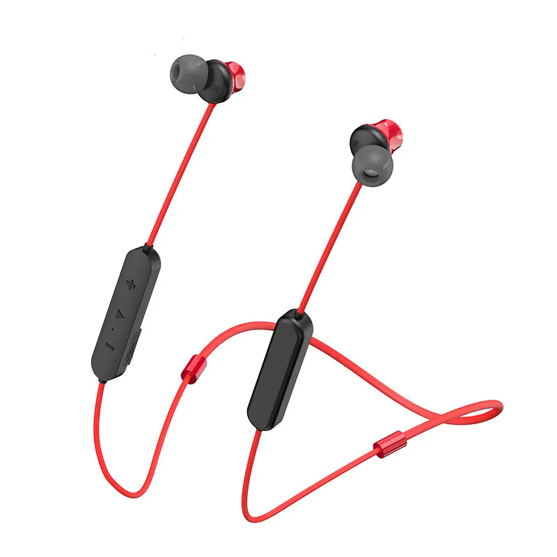 Беспроводные наушники Doboss, bluetooth-наушники, магнитные наушники с шумоподавлением, гарнитура с микрофоном для iPhone, Xiaomi - Цвет: Red