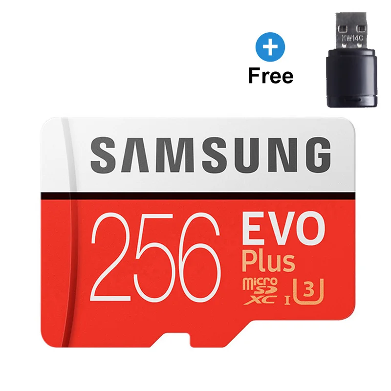 Карта памяти MicroSD SAMSUNG EVO Plus 512/100/МБ/с./128/32/256 ГБ | Компьютеры и офис