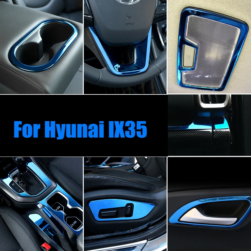 Автомобильные аксессуары World Datong для Hyundai IX35 2018-2021 внутреннее синее зеркало из