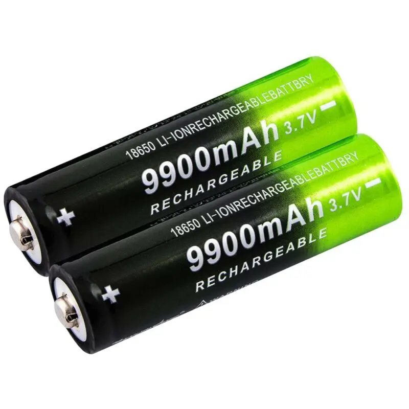 

GTF 3.7V 18650 9900mAh Rechargeable Battery High Capacity Li-ion Rechargeable Battery For Flashlight Torch headlamp Battery