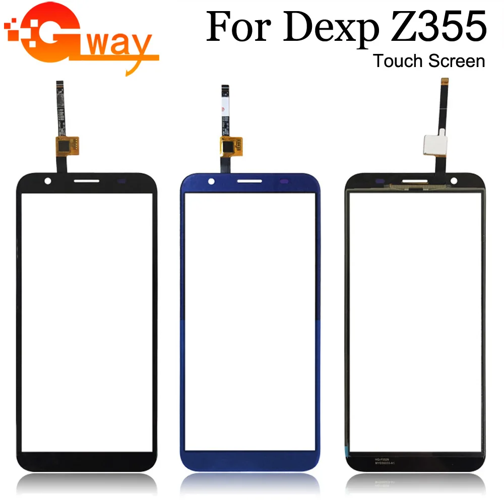 100% Протестировано хорошо 5 &quotдля DEXP Z355 сенсорный экран Переднее стекло объектив