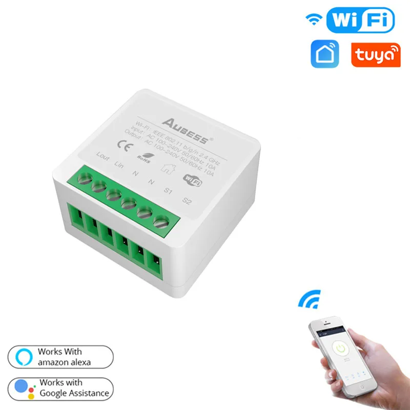 

Умный мини-выключатель с поддержкой Wi-Fi и таймером