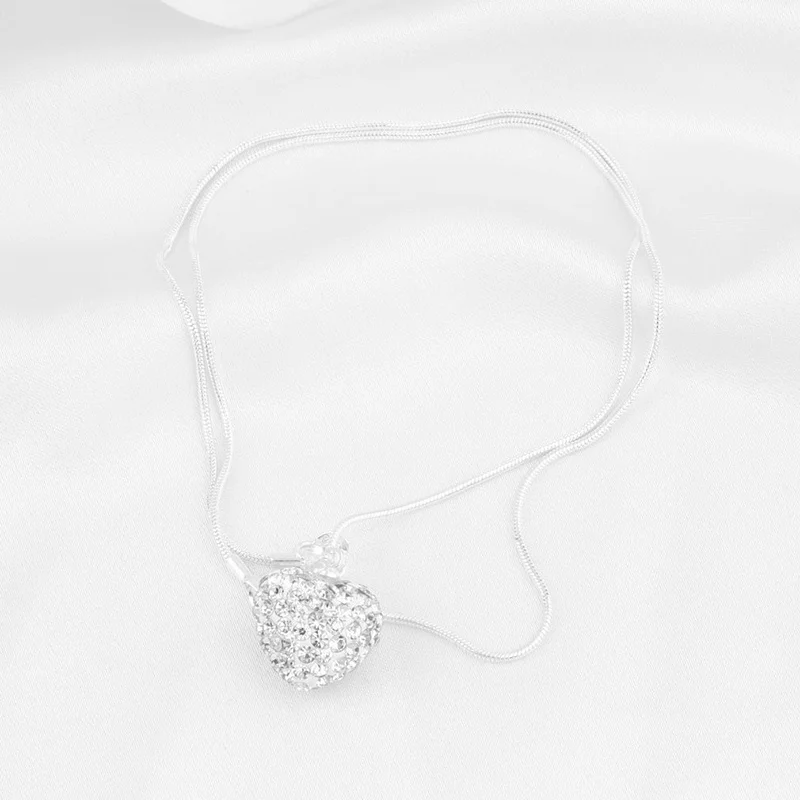 Женский медальон с кристаллами цепочка для ювелирных изделий модные подарки