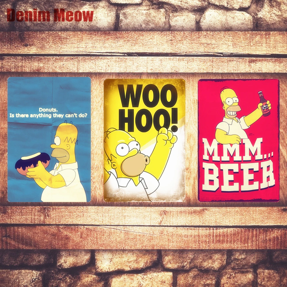 

To Alcohol Plaque Vintage Metal Tin Signs Home Bar Pub Decorative Metal Plates I LOVE BEER Wall Stickers Cartoon Posters N193