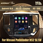Автомагнитола 2din на Android для Nissan Pathfinder R52 SL SV 2012-2020, автомобильный стерео Мультимедийный плеер с GPS-Навигатором carplay