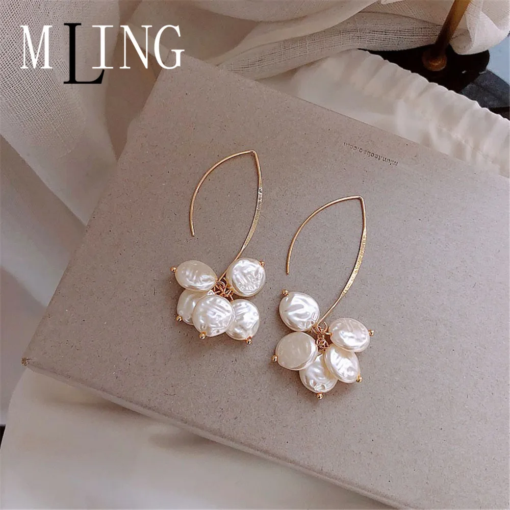 Женские Висячие серьги из золотого сплава в винтажном стиле|Серьги-подвески| |