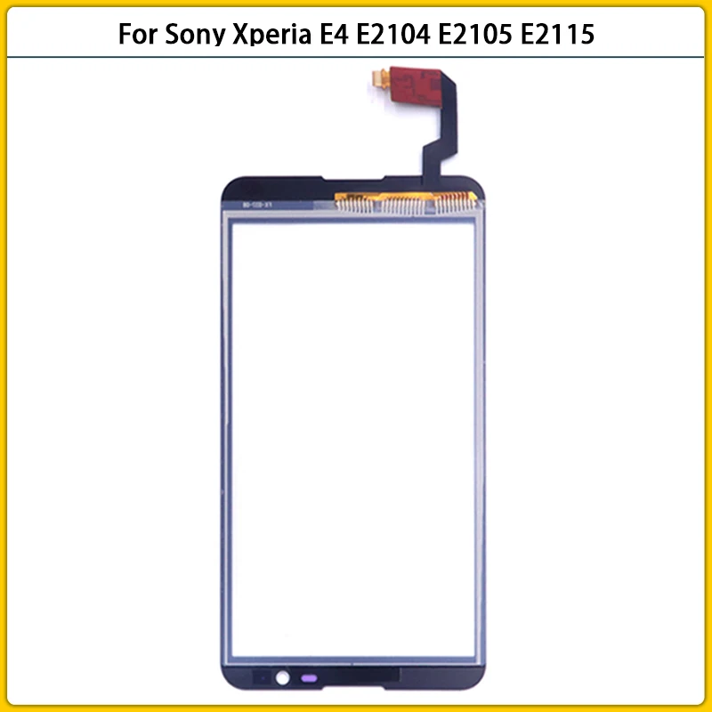 Новый сенсорный экран E4 для Sony Xperia E2104 E2105 E2115 5 0 ''Сенсорная панель дигитайзер