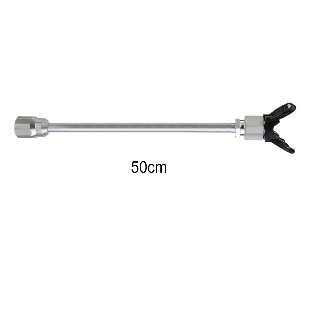 

With Nozzles Accessories Aluminium Alloy Practical Replacement Part Lightweight Repair Easy Install Durable Extension Rod