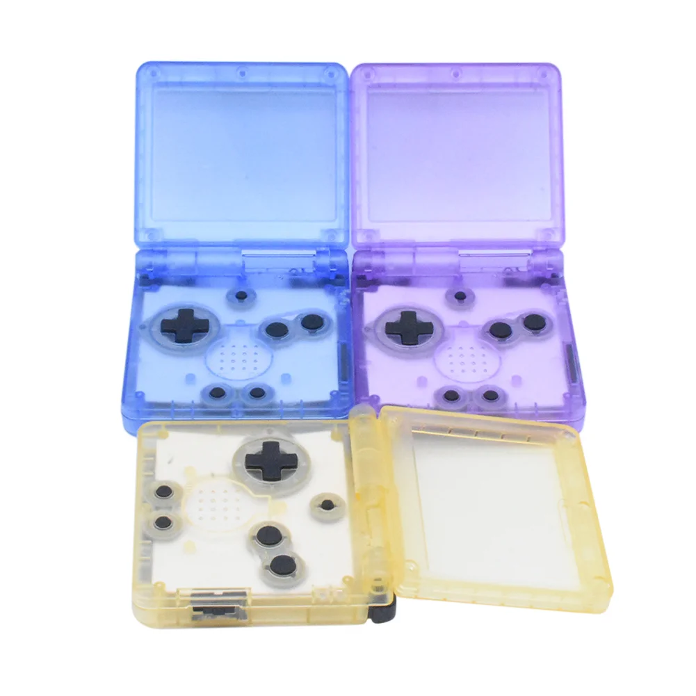 Replacement Housing Shell Case Repair Parts Set Transparent Clear Yellow/Purple/Blue for Gameboy Advance SP GBA Console | Электроника
