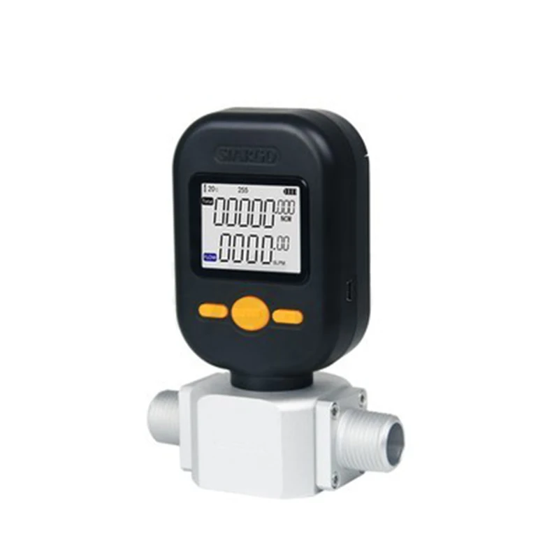 

MF5712 (0-200L) Digital Gas Flow Meters Compressed Air Digital Display Flowmeter Tester
