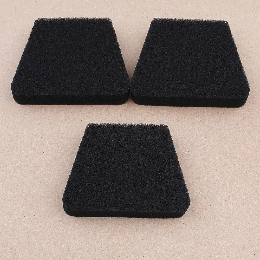 

3pcs Air Filter Foam For Poulan 1900 1950 2025 2050 2055 2075 2150 Partner 350 351 370 371 390 Chainsaw Craftsman # 530037793