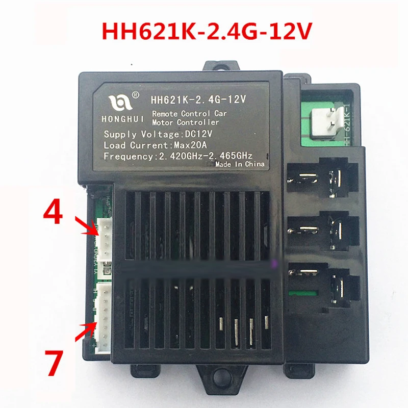 Hh 621k 2.4g 12v Детский Электрический Автомобиль 2 4g универсальный пульт