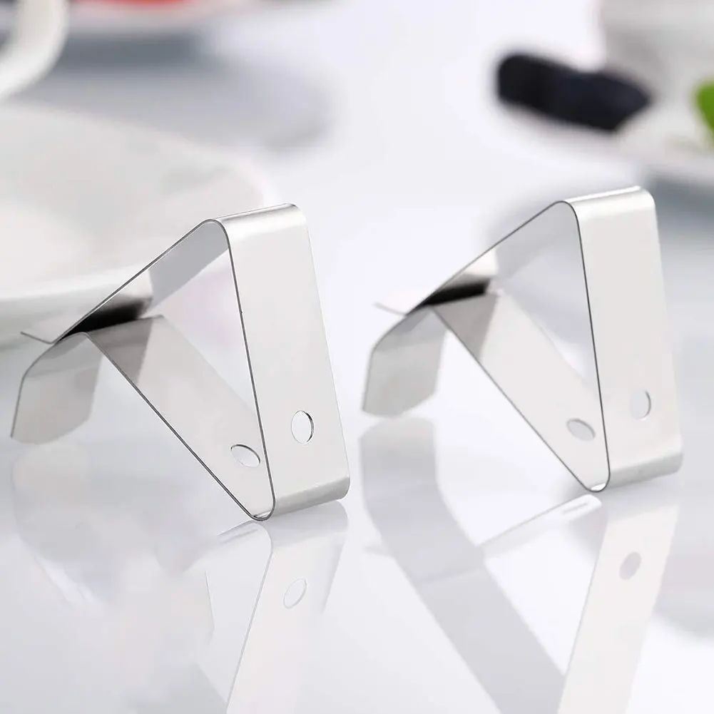 

4PCS BBQ Food Thermometer Clip Meat Grill Probe Sensor Holder Fixed Household Kitchen Barbecue Outdoor Camping Fixing Clip Hot