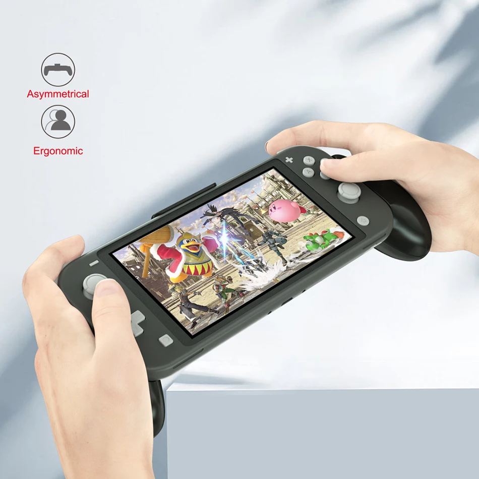 Держатель ручки OIVO для Nintendo Switch Lite ассиметричный держатель контроллера карта