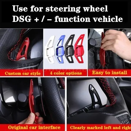Для VW Golf 7 R line 2 шт. аксессуары для автомобильного интерфейса рулевое колесо