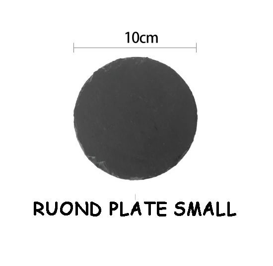 Rectangle Plate S Японские тарелки для суши, западные сланцы, прямоугольные квадратные круглые тарелки для стейка, тарелки для барбекю, пиццы, плоские фруктовые тарелки, поддоны для еды - Цвет: Rectangle Plate S