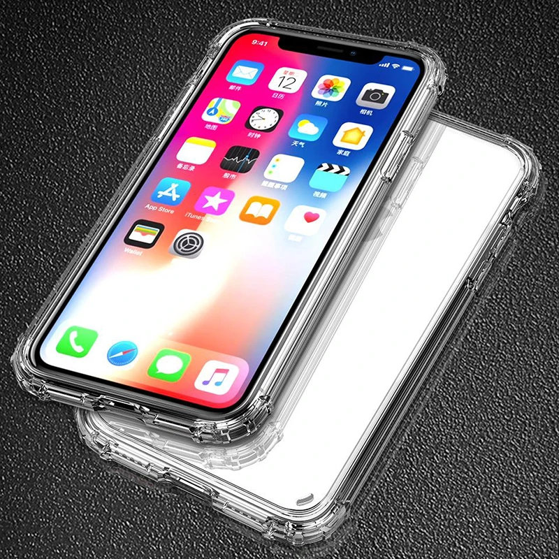 Iphone 11 Case Cover Shockproof Transparent Silicone Phone For iPhone Pro Max 8 7 6 6S Plus X XR XS protection Back |