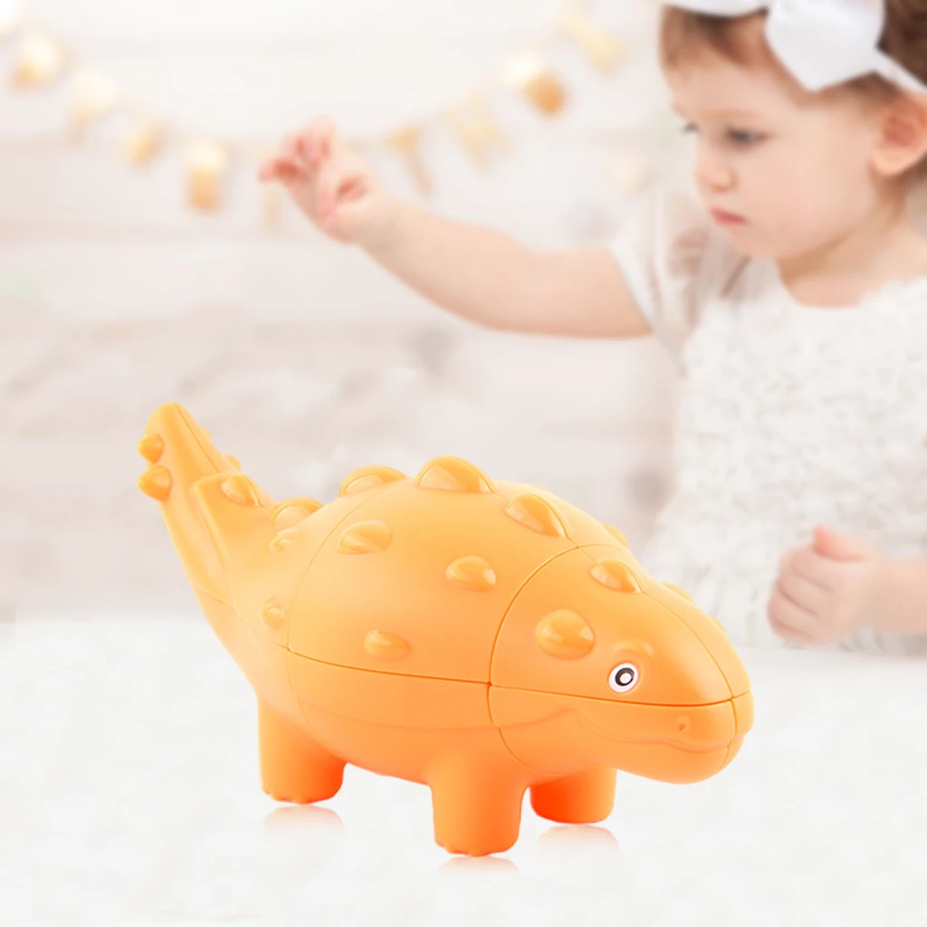 Kids Dinosaur Puzzle Toy Educational Learning Montessori Enlighten Blocks Game Preschool for Toddlers Children Gifts |