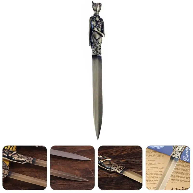 

1pc Portable Unique Practical Cards Paper Cutting Tool Paper Cutter Zinc Alloy Paper Openers