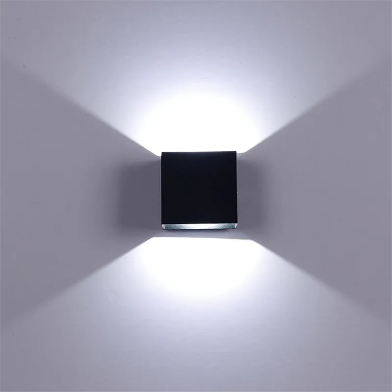 Cube COB светодиодный настенный светильник для помещения современное домашнее