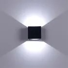 Cube COB светодиодный настенный светильник для помещения, современное домашнее освещение, декоративное бра, алюминиевая лампа 6 Вт 85-265 в для коридора для ванны