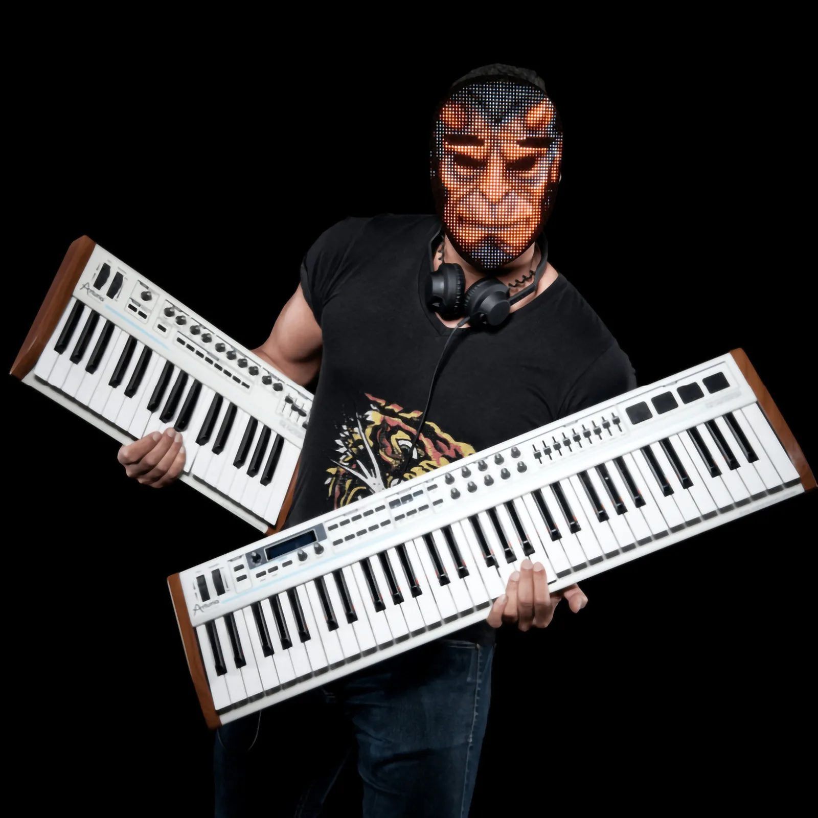 Интеллигентая (ый) многоразового использования с принтом черепа Usb