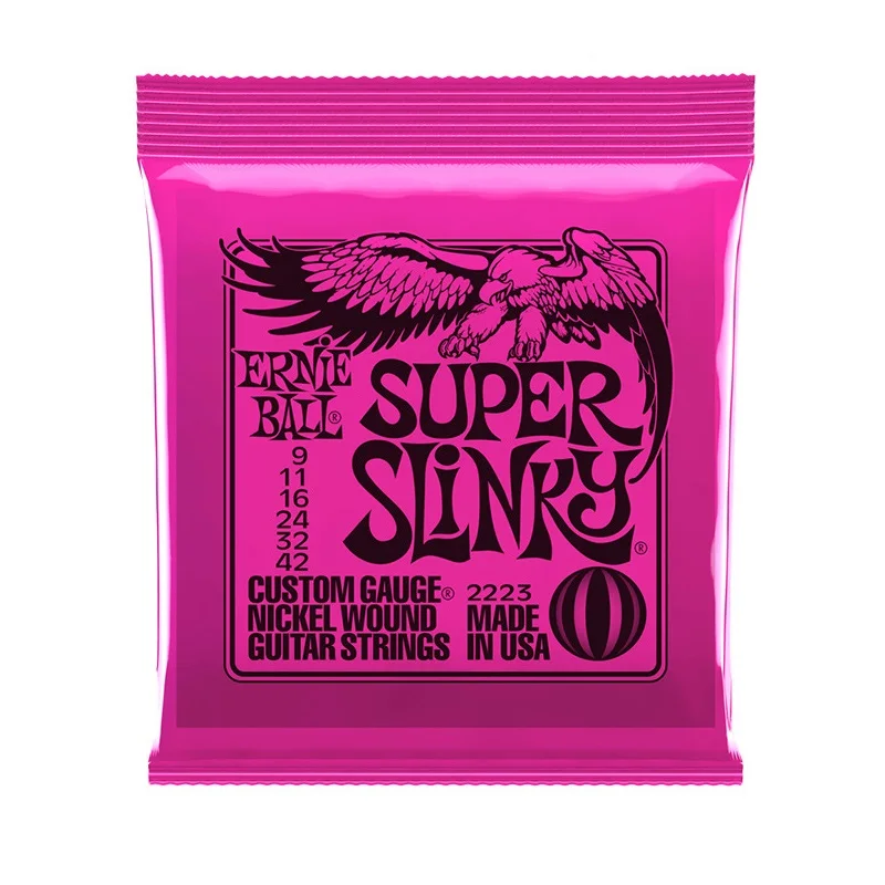 1set eniball elektrische gitarre saiten 2221 spielen echten heavy metal rock nickel wound 6 saiten für elektrische gitarre zubehör free glob