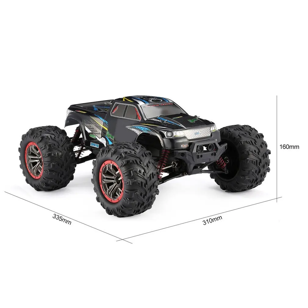 9125 4WD 1/10 RC автомобиль Высокая скорость 46 км/ч Электрический сверхзвуковой грузовик Внедорожник Багги RC гоночный автомобиль электронная игрушка RTR