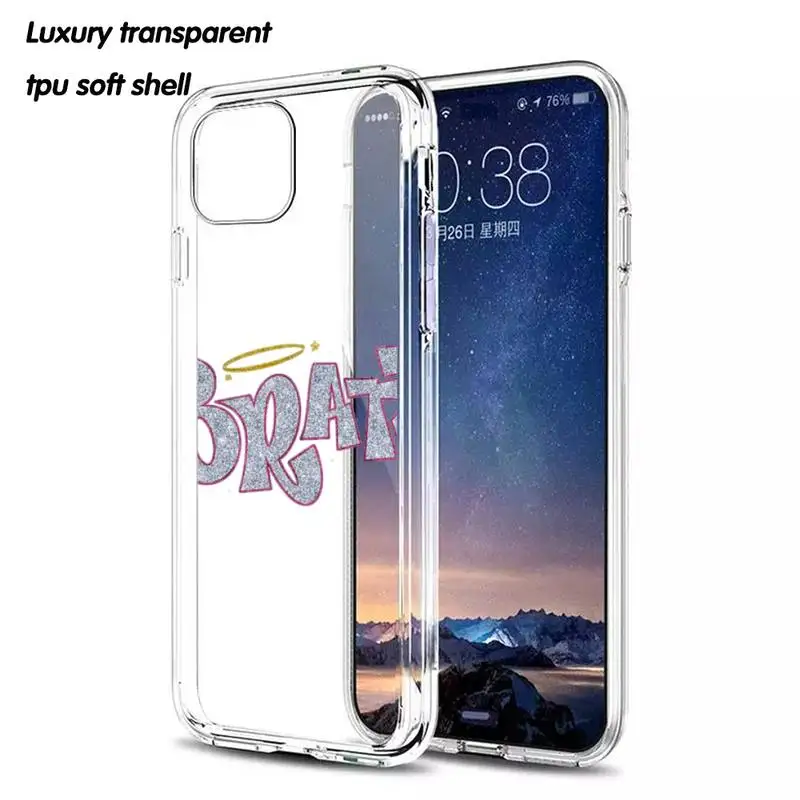 

Bratz Doll Phone Case Soft Clear Case for iPhone 12 Pro 11 Pro Max XS XR 8 7 6s Plus 11Pro 7Plus 8Plus