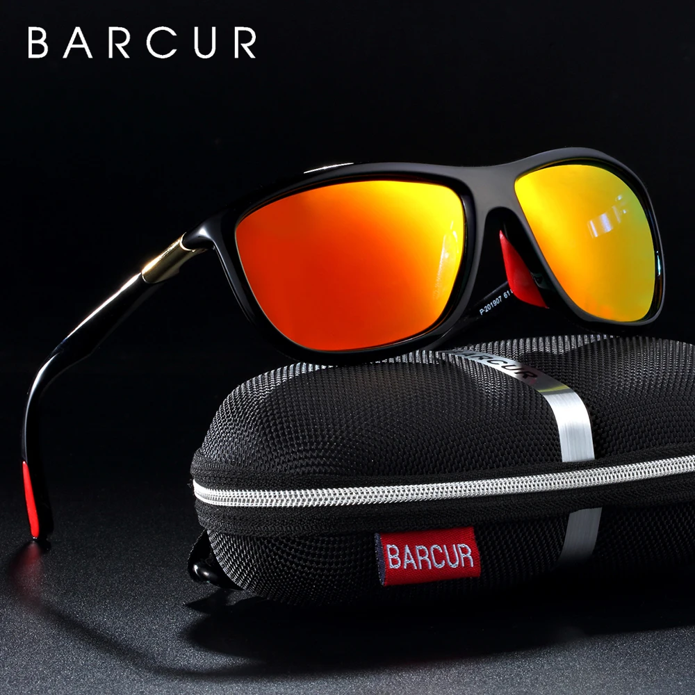 BARCUR спортивные очки мужские солнцезащитные поляризованные женские oculos|Мужские