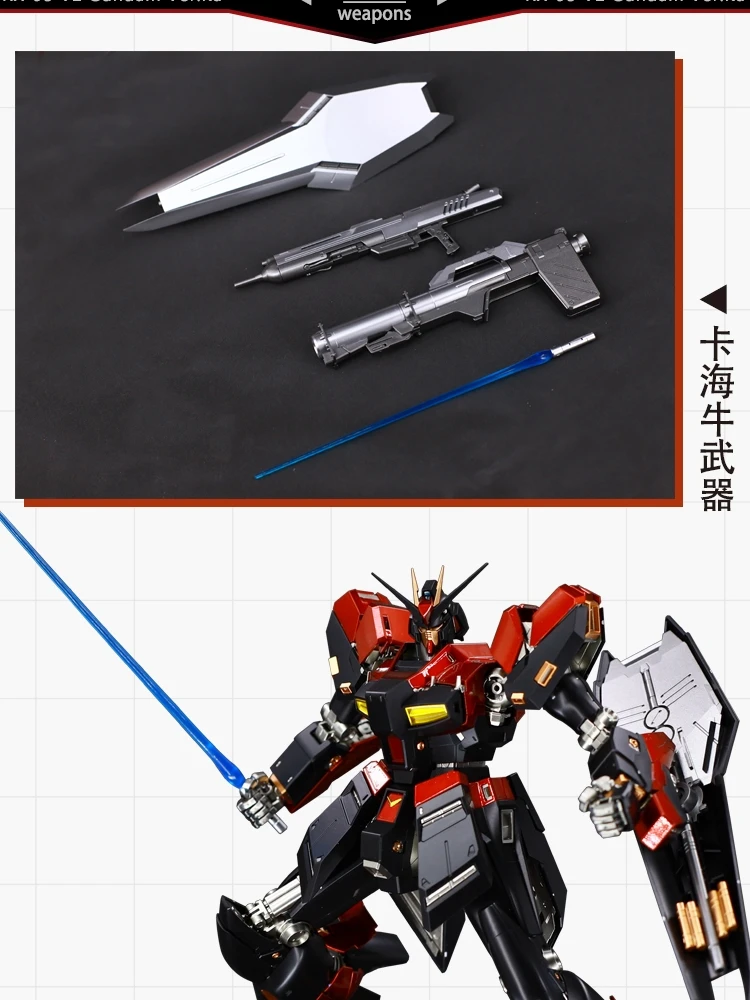 BANDAI MG 1/100 RX-93-V2 Hi-V-воина гундама панель с карточками модель Wandai металлический раскраска игрушки Фигурки