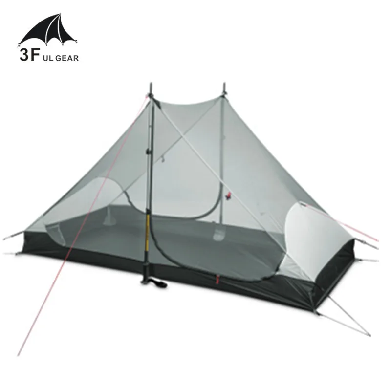 3F ul gear High quality  2 persons 3 seasons and 4 seasons inner of LANSHAN 2 out door camping tent