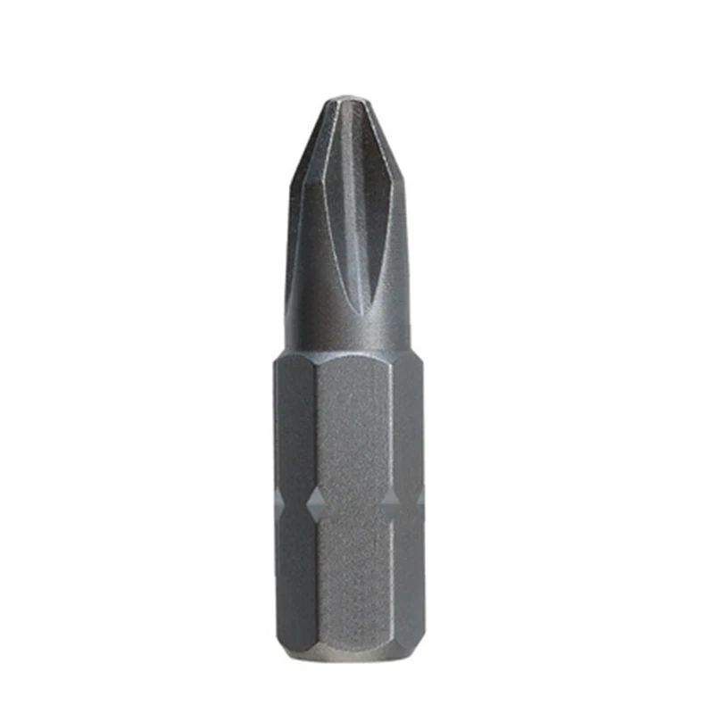 1 дюйм. PH0 PH1 PH2 PH3 Набор отверток Phillips S2 сталь 1/4 дюйма 6 35 мм шестигранный хвостовик