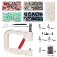 rivet buttons pearl handmade tools for hatsshoesclothesbagsskirt setting machine diy accessories beads painted