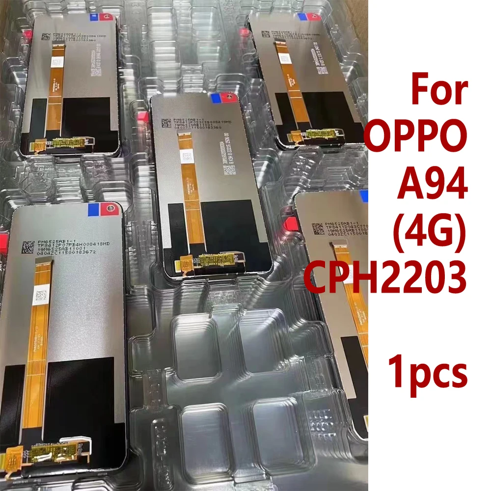 ЖК дисплей с рамкой для OPPO A94 4G экран мобильного телефона Дисплей CPH2203 сенсорный